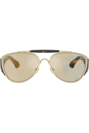 Burberry Pilot-solbriller med skildpaddeskjoldeffekt