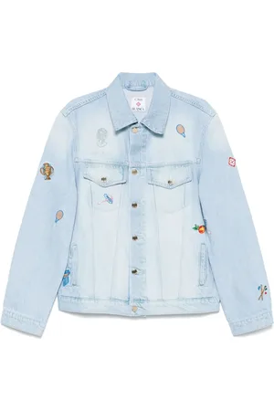 Casablanca Denimjakke med broderi
