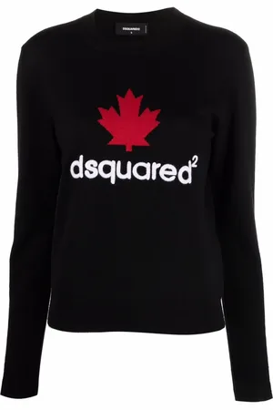 Dsquared2 Striktrøje med ahornblad