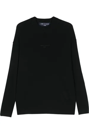 Comme des Garçons Trøje med broderet logo
