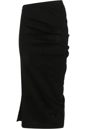 Moschino Asymmetrisk midiklänning