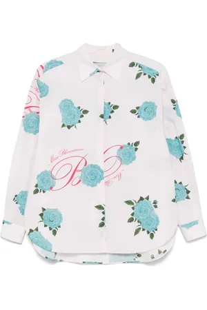 MISS BLUMARINE Blommig skjorta