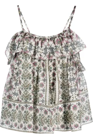 Isabel Marant Milian camisole med flæser