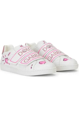 Dolce & Gabbana Håndmalede sneakers i kalveskind