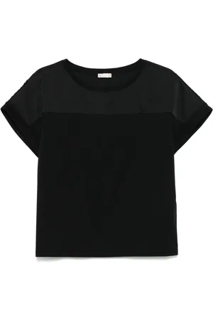 Liu Jo T-shirt med satin-paneler