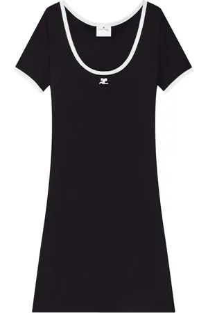 Courrèges Kort Holistic kjole