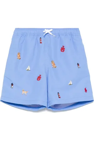Ralph Lauren Badeshorts med broderet motiv