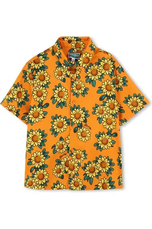 Kenzo Skjorte med solsikketryk