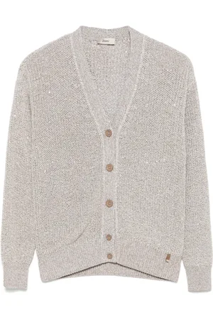HERNO Pailletudsmykket cardigan