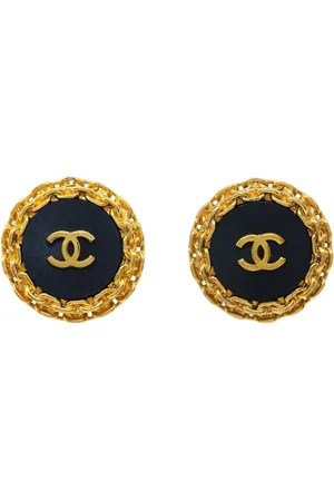 CHANEL Knap-øreclips fra 1990-2000
