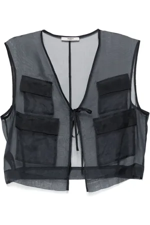 BARENA Vest i silke
