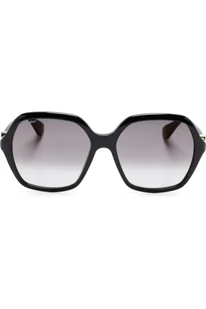 Cartier Solbriller med geometrisk stel