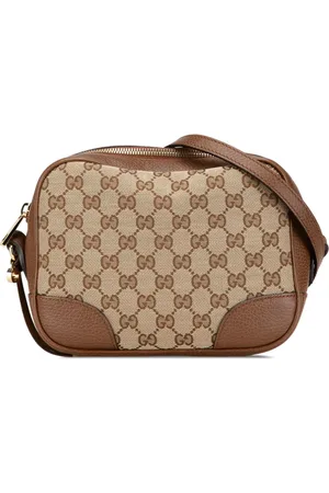 Gucci GG Canvas Bree crossbody-taske fra 2000-2015