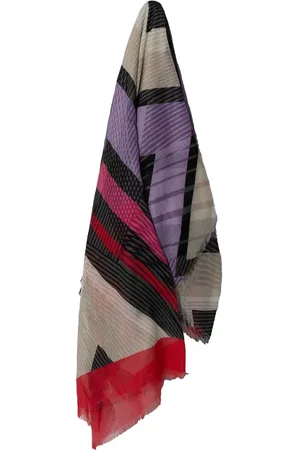 Missoni Sjal med geometrisk tryk