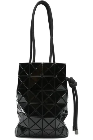 Issey Miyake Bucketbag med geometriskt mönster