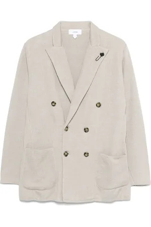 LARDINI Dobbeltradet blazer