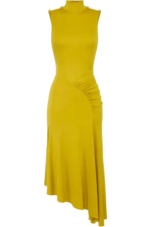 Elisabetta Franchi Asymmetrisk kjole i crepe
