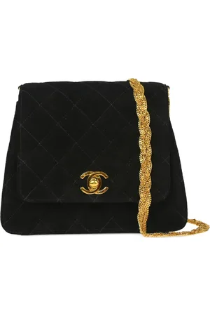 CHANEL Skuldertaske med flaplukning fra 1998
