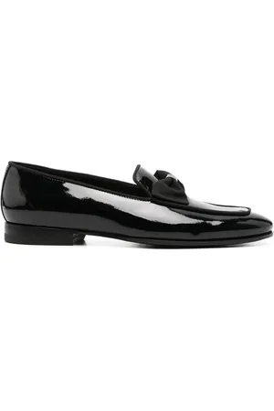 TAGLIATORE Loafers i lakeret læder