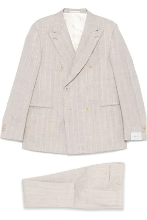 CARUSO Stribet blazer