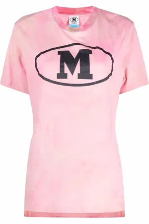 Missoni T-shirt med rund hals og logotryk
