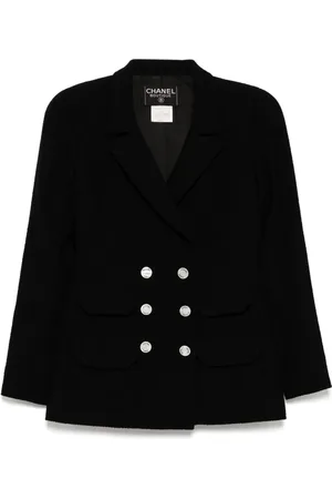 CHANEL Dobbeltradet blazer