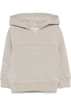 Iceberg Hættetrøje med broderet logo