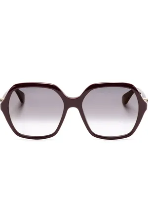 Cartier Solbriller med geometrisk stel