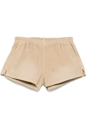 Maison Margiela Shorts med malingssprøjt