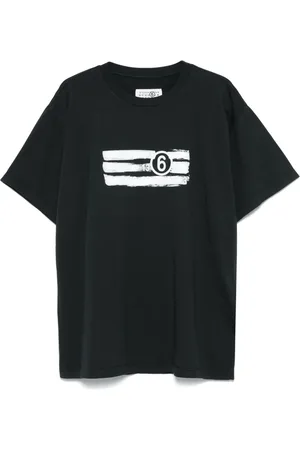 Maison Margiela T-shirt med nummertryk