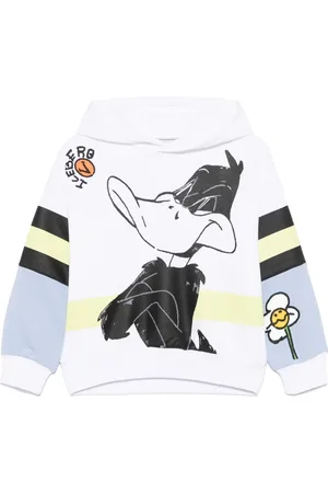 Iceberg X Looney Tunes hættetrøje med tegneserietryk