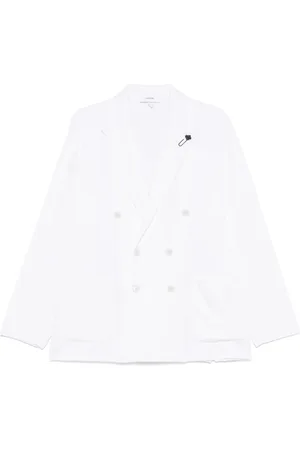 LARDINI Dobbeltradet blazer