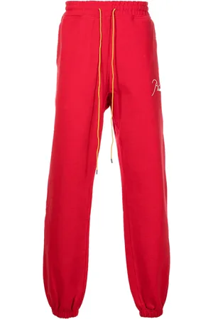 Rhude Smalle joggingbukser med broderet logo