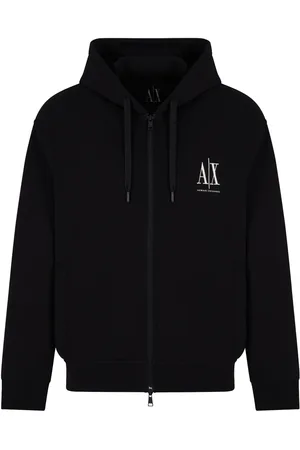 Armani Exchange Hættetrøje med lynlås