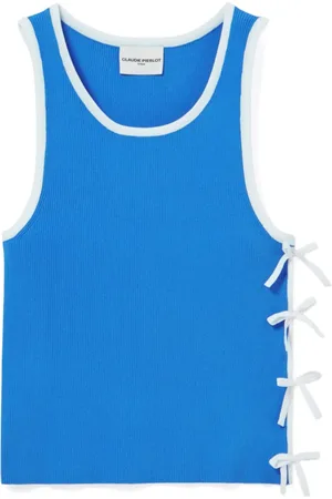 Claudie Pierlot Tanktop med sløjfedetalje