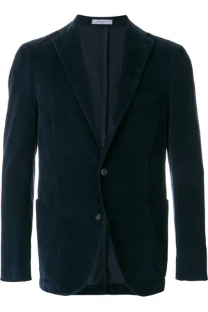 Boglioli Blazer med smal pasform og knapper