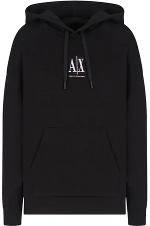 Armani Exchange Hættetrøje med broderet logo