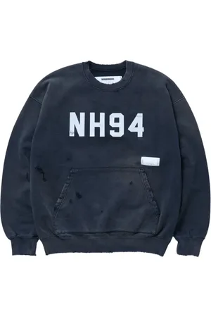 NEIGHBORHOOD Sweatshirt med slitageeffekt