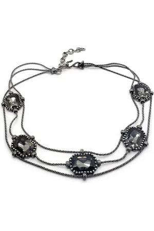 Dior Krystaludsmykket choker-halskæde fra 00