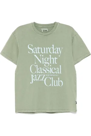 Izzue T-shirt med slogantryk