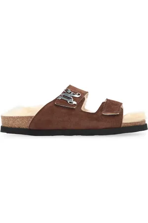 Palm Angels Sandaler med logoplade