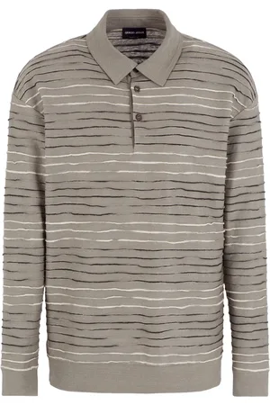 Giorgio Armani Cropped skjorte i hørblanding