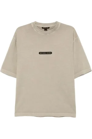 Michael Kors Farvet T-shirt med logomærke