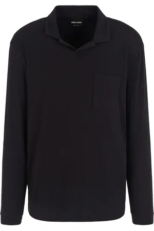 Giorgio Armani Polo-skjorte med lange ærmer