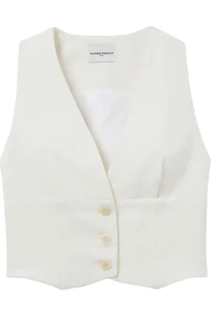 Claudie Pierlot Vest med cropped pasform