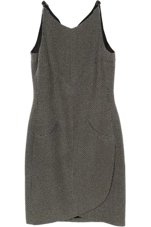 CHANEL Kjole i tweed fra 1986-1988