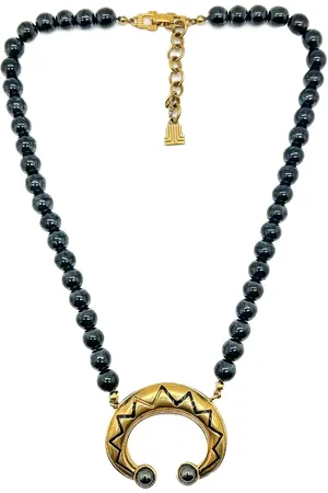 Lanvin Crescent Talisman halskæde fra 1980