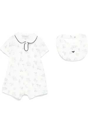 Emporio Armani Shortie-sæt med logotryk (sæt med to)