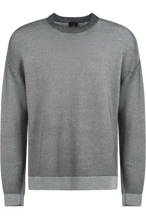 Armani Exchange Ribstrikket sweater