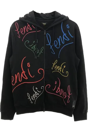 Fendi Hættetrøje med broderet logo fra 2010